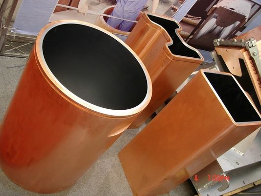 China Tubo dobro do molde do cobre do atarraxamento para o cristalizador da carcaça contínua do metal fornecedor