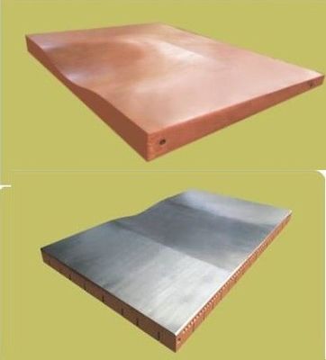 China Placa da folha do cobre do revestimento de Chrome, baixo carbono folha de cobre grossa de 1 milímetro para a máquina de carcaça fornecedor