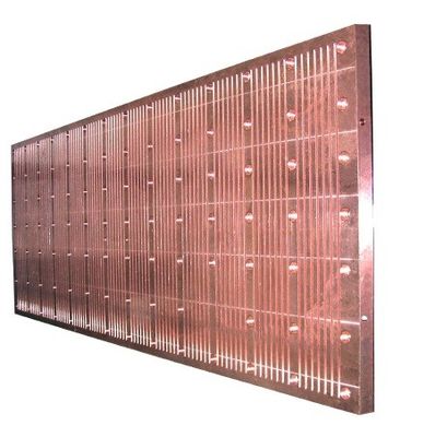 China Placa de cobre do molde para a baixa máquina de carcaça contínua do aço carbono com certificação do ISO fornecedor