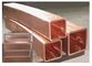 A tubulação retangular de cobre de grande resistência/recozeu o tubo de cobre com espessura de parede 6-50mm fornecedor